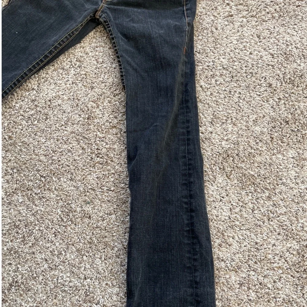 True Religion Billy Super T Jeans Mens Size 30 Y2K Thick Stitch Straight Leg USA